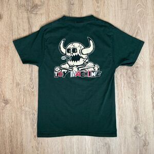 Independent Toy Machine Horned Monster Graphic T-Shirt Green Sizes Skate Collab